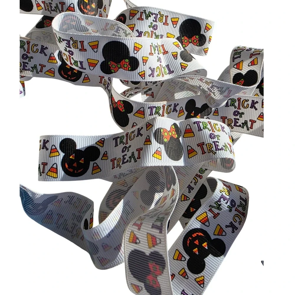 Holiday Inspirations Ribbon Lot Mickey‎ Halloween Easter Burlap Sequin Trim A5